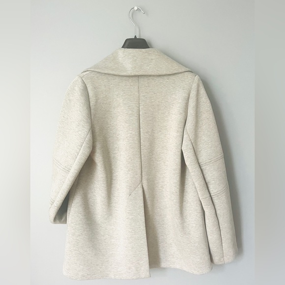 Light gray thick jersey jacket - Picture 2 of 3